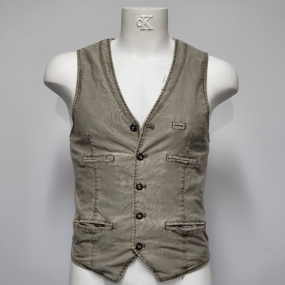 Men's Casual Vest XS - Picture 1 of 5